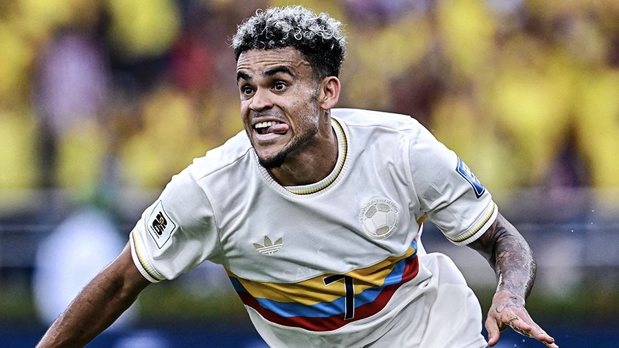 コロンビア　100周年　ユニフォーム　ルイスディアス コロンビア 100周年 ユニフォーム ルイスディアス ルイス・ディアス